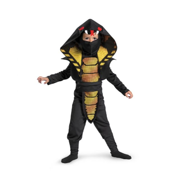 Cobra Ninja halloween costume(4-6Y)
