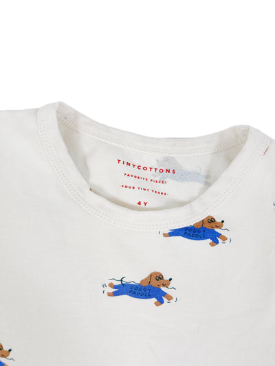 Tiny Cotton Dog T Shirt(4Y)