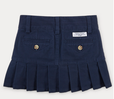 Stretch Cotton Chino Skirt(5Y)