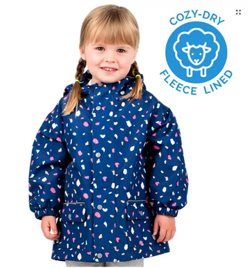 Cozy-Dry Waterproof Rain Jacket(2Y)