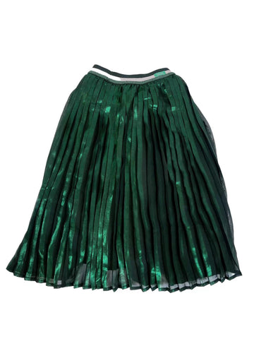 Catimini Shiny Long Dress Green (7Y)