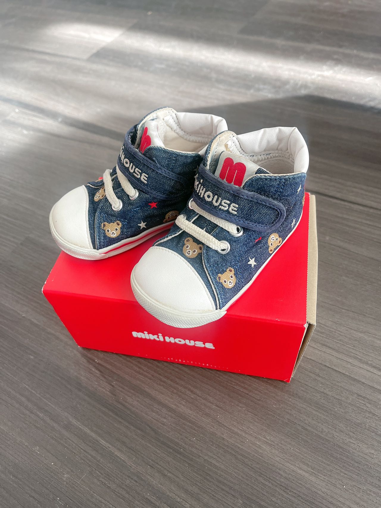 Mikihouse Walking Shoes(US8)-Toddler Boy/Girl