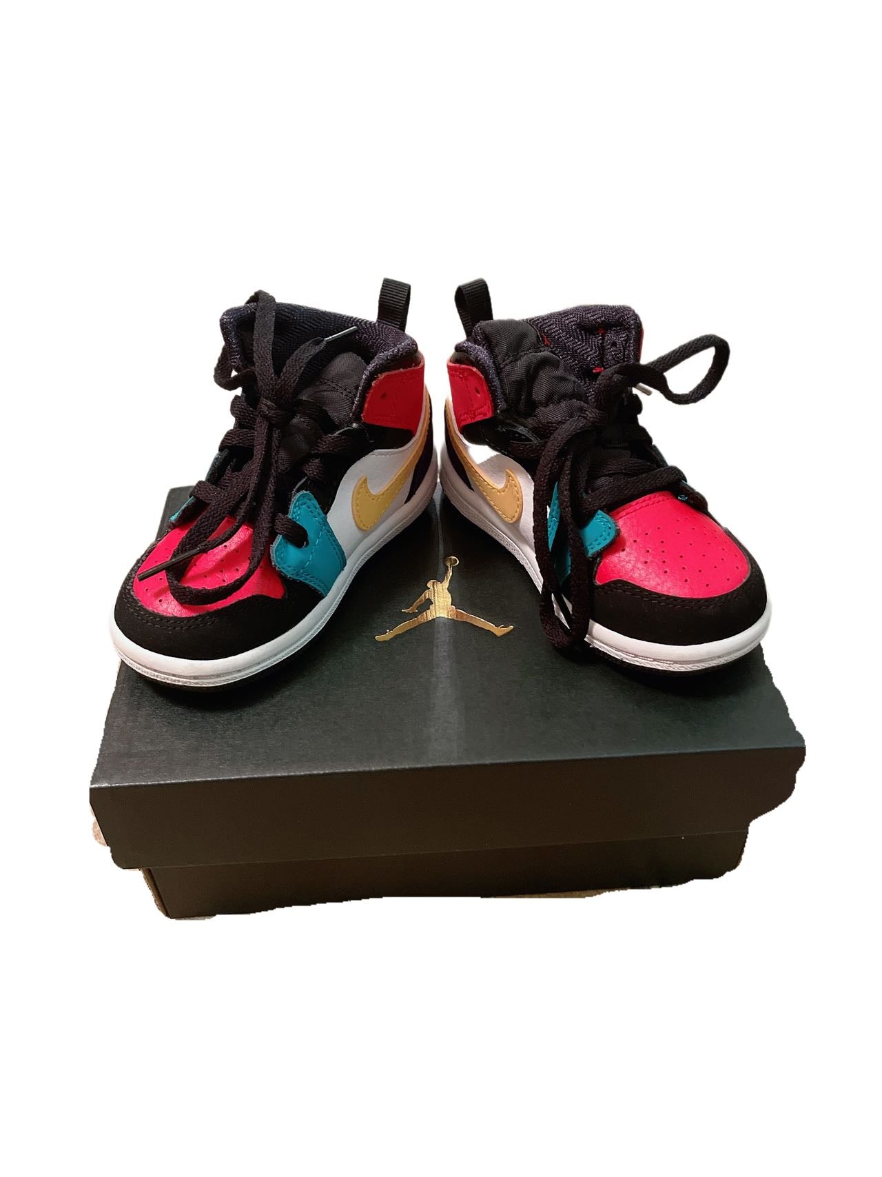 Jordan 1 MID Shoes (US:7C)-Toddler-Unworn