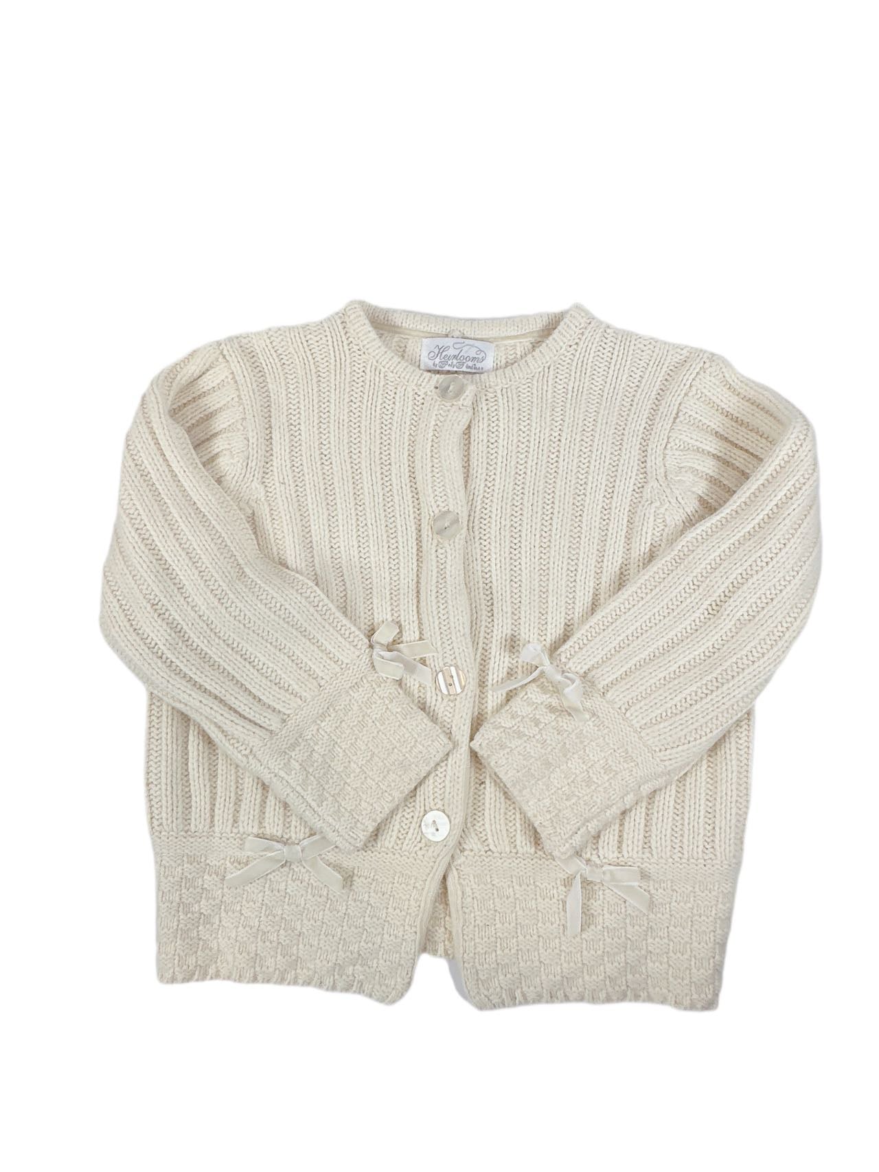 The Children Place White Sweater(5Y)