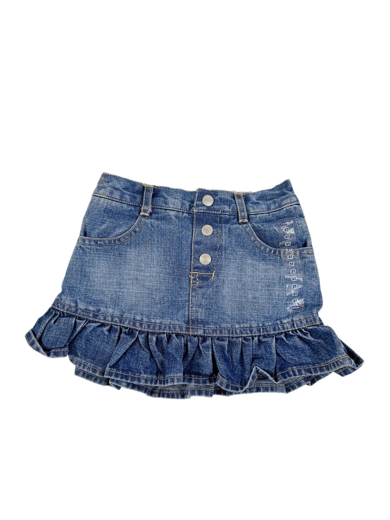 The Children Place Girl Jeans Skirt(3Y)-Unworn