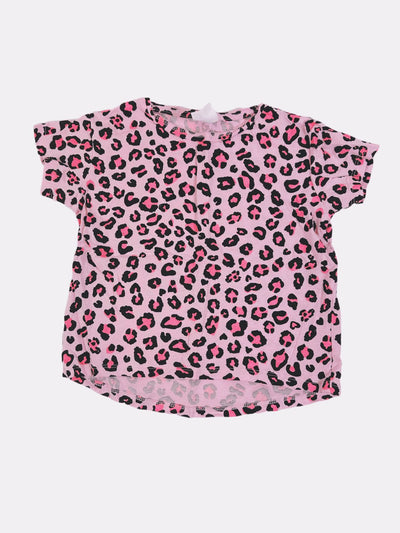 Zara Gril shortsleeve pink shirt(5Y)