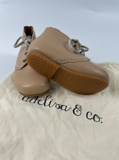 Adelisa & Co Handmade Leather Boots (US6)-Toddler-Unworn