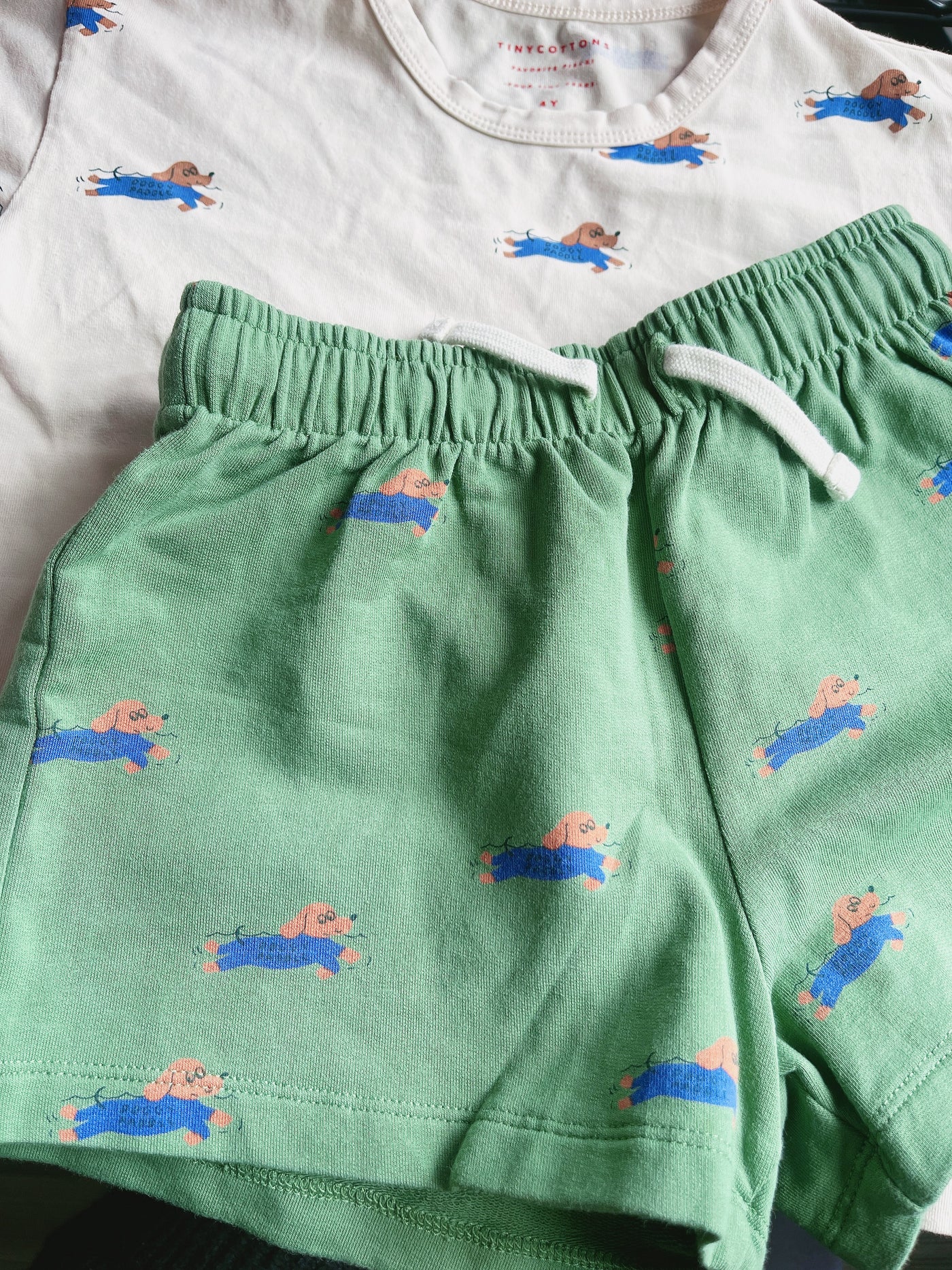 Tiny Cotton Doggie Shorts(4Y)