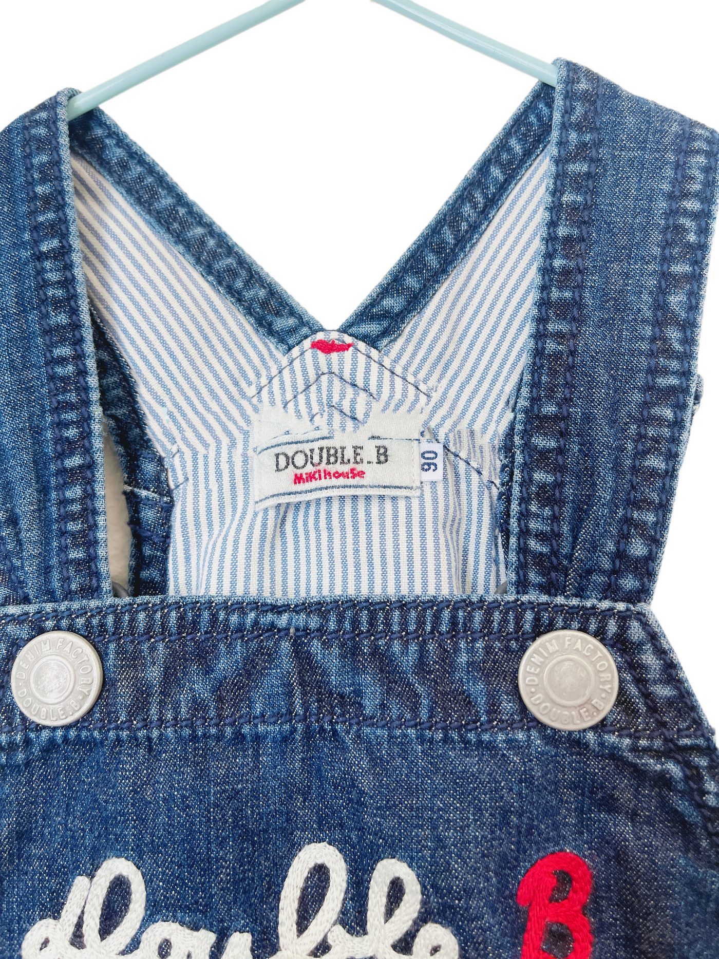 Mikihouse Japan Jean Overall  Short（3Y）